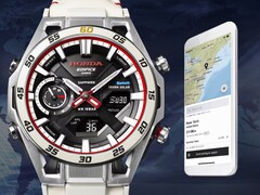 Het ECB-2300HR-1A horloge van Casio (op de foto) is een speciaal model dat samen met Honda is ontworpen. (Afbeeldingsbron: Casio)