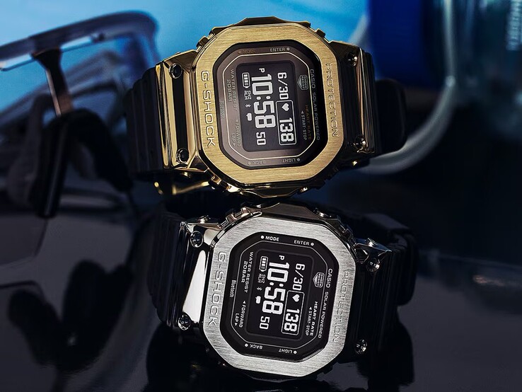 G-Shock GM-H5600-1 (onder) en GM-H5600-9 (boven)