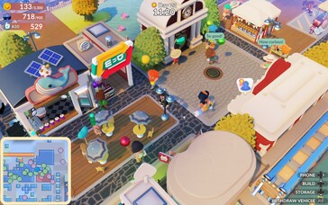 Afbeelding: Een screenshot van de gameplay van Go-Go Town!.