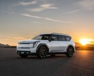 De Kia EV9 Nightfall Edition uit 2026 zal de komende maanden in de VS te koop zijn. (Afbeeldingsbron: Kia)