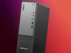De ThinkCentre neo 55s Gen 6 begint bij $479. Afgebeeld: een promofoto van de SFF PC. (Afbeelding bron: Lenovo - bewerkt)