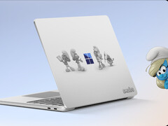 De Microsoft Surface Laptop Smurface Edition is beperkt tot slechts 100 stuks. (Afbeeldingsbron: Microsoft)