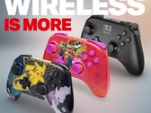 De draadloze PowerA Advantage-controller is verkrijgbaar in de designs Black, Mario and Friends en Pokemon Mega Evolutions (Afbeelding bron: PowerA)