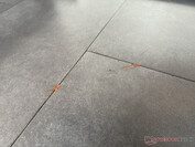 enkele sporen bleven.