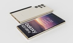 De Samsung Galaxy S23 Ultra zal naar het schijnt erg lijken op de S22 Ultra. (Afbeelding bron: @technizoconcept)