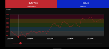 Hartslagmeting Polar H10 (referentie)