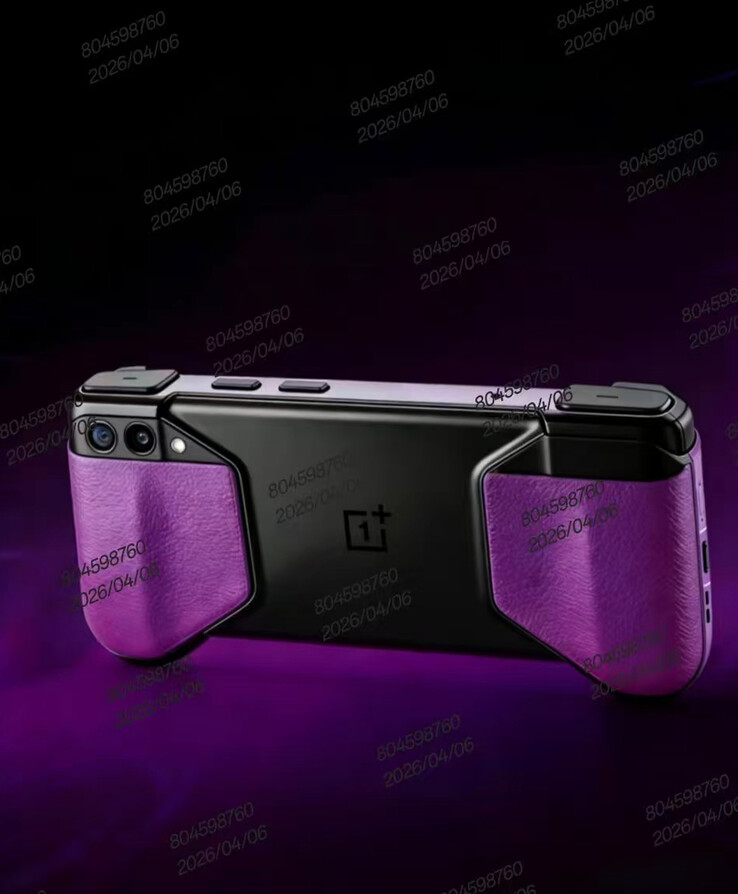 Het vermeende ontwerp van de OnePlus gaming-handheld