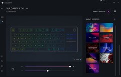 Turtle Beach Vulcan II TKL toetsenbord software RGB verlichtingsinstellingen