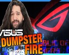 Asus dumpster fire video teaser (Afbeelding bron: GNCA op YouTube)