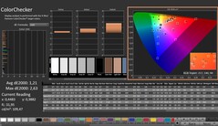 CalMAN: ColorChecker (gekalibreerd)