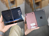De Surface Duo 'Andromeda' in een van de kleuren van het prototype. (Afbeeldingsbron: Goofish)