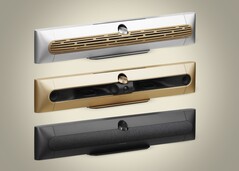 De Beosound Premiere heeft een futuristisch uiterlijk in drie kleuren. (Afbeeldingsbron: B&O)