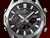 Casio's Edifice ECB-2300D horloges (ECB-2300D-1A afgebeeld) worden uitgebracht in Europa. (Afbeeldingsbron: Casio)