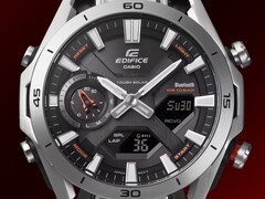 Casio&#039;s Edifice ECB-2300D horloges (ECB-2300D-1A afgebeeld) worden uitgebracht in Europa. (Afbeeldingsbron: Casio)