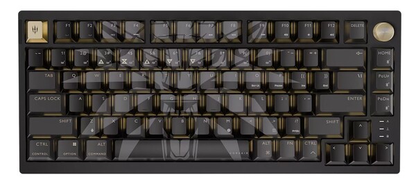 Corsair K65 Plus Draadloos Gaming Toetsenbord Witcher 3 - Wild Hunt 10th Anniversary Edition. (Afbeelding bron: Corsair)