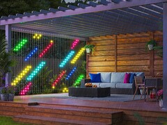 Het modelnummer van de Govee Light Wall doet vermoeden dat het ontwerp vergelijkbaar is met dat van de Curtain Lights 2 (afgebeeld). (Afbeeldingsbron: Govee)