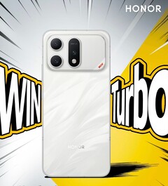 De Honor Win Turbo heeft twee camera's aan de achterkant. 