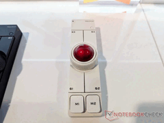 Keychron Trackball wit. (Afbeelding bron: Notebookcheck/Stephen Pereyra)