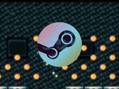 One Gun Guy kost normaal $4,99 als het niet in de aanbieding is. Afgebeeld: een bewerkte screenshot van het spel. (Afbeeldingsbron: Steam - bewerkt)