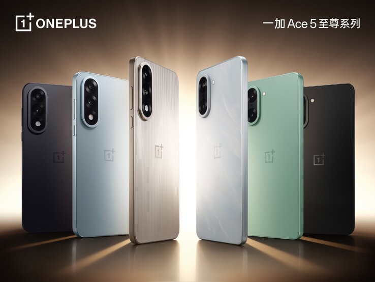 OnePlus Ace 5 Ultra en Racing Edition. (Afbeeldingsbron: OnePlus)