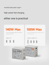 De Sharge Dot Matrix schermoplader is verkrijgbaar in varianten van 100W en 140W. (Afbeelding bron: Sharge, machine vertaald)