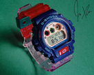 Het nieuwe Casio G-Shock x Jae Tips DW-6900 collab horloge, afgebeeld. (Afbeeldingsbron: JaeTips via Instagram)