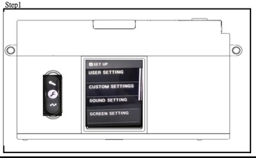 Fujifilm half-frame compactcamera FCC schets onthult een verticaal scherm. (Beeldbron: FCC)
