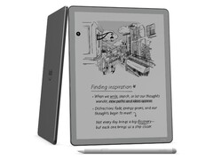 De Kindle Scribe zonder Front Light heeft een 11'' beeldscherm.