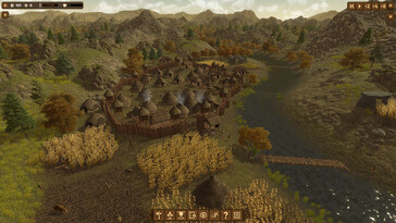 An image showing a city in Dawn of Man.