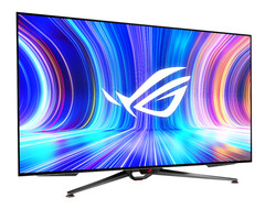 De ROG Swift OLED PG48UQ is ASUS&#039; vlaggenschip OLED gaming monitor. (Afbeelding bron: ASUS)