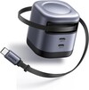 Een andere versie van de Ugreen Nexode 45W intrekbare kabeloplader met twee USB-C poorten. (Afbeeldingsbron: Ugreen)