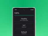 Een Android 14 Batterij gezondheidslek. (Bron: Mishaal Rahman via Twitter)
