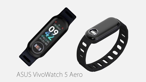 De VivoWatch 5 Aero in september. (Beeldbron: ASUS)