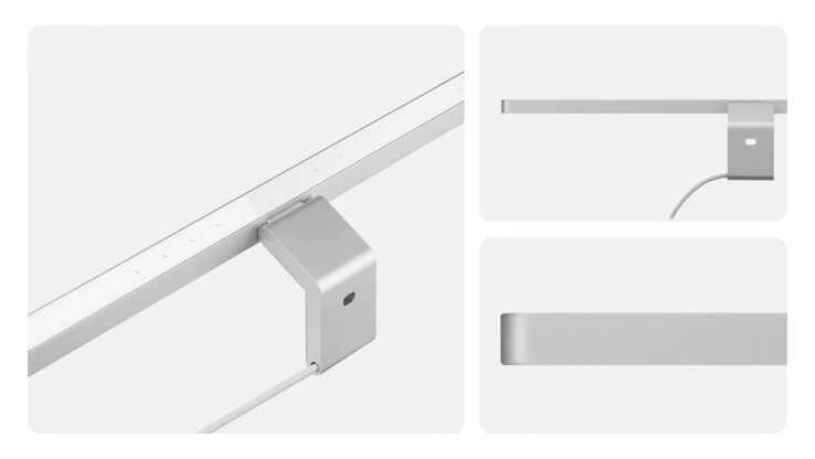 Het apparaat wordt gevoed via de USB-C-poort van de computer en verlicht een oppervlakte van 33,5 bij 19,7 inch met een lichtsterkte van 500 lux.