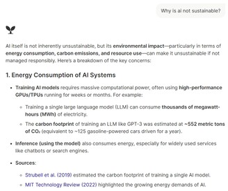 De AI van Ecosia kan eenvoudige vragen relatief betrouwbaar beantwoorden,