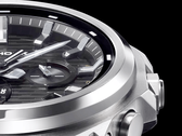 Close-up van de Casio G-Steel wijzerplaat