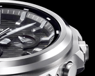 Close-up van de Casio G-Steel wijzerplaat