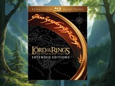 De Blu-ray-versie van „The Lord of the Rings Extended Editions“ wordt getoond