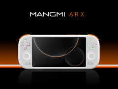 De Air X kost ongeveer $70 in China. Afgebeeld: een promoafbeelding van de gaming handheld. (Afbeelding bron: Mangmi - bewerkt)