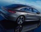 De elektrische Mercedes EQS verkoopt niet bijzonder goed in China, daarom heeft de automaker nu Tesla gevolgd door zijn prijzen te verlagen (Afbeelding: Mercedes)