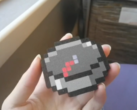 Het DIY 3D-geprinte Minecraft-kompas (afgebeeld). (Afbeeldingsbron: u/Intelligent-Cause751 via r/minecraft)