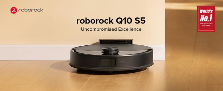 De Roborock Q10 S5 robotstofzuiger. (Afbeeldingsbron: Roborock)