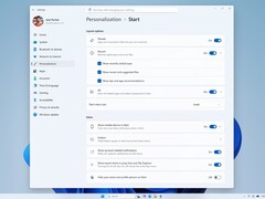 Windows 11 Build 26300.8553 introduceert modulaire Startmenu-besturingselementen in het Experimentele kanaal.