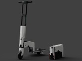Arma: De e-scooter is zeer compact qua opvouwbaarheid