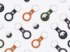 De nieuwe AirTag blijft compatibel met originele AirTag-accessoires. (Afbeeldingsbron: Apple)