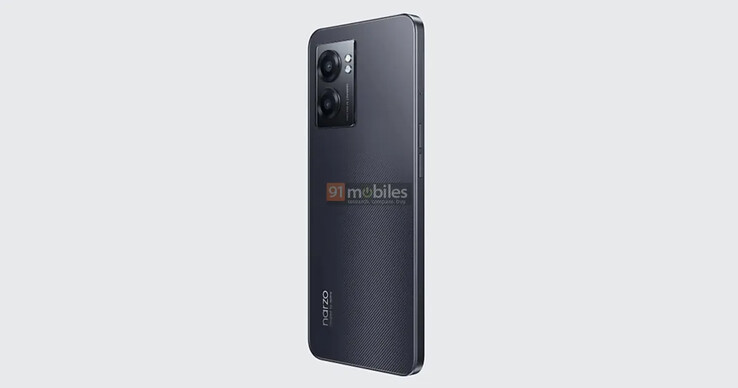 ...naast vermeende renders voor de Narzo 50 5G. (Bron: 91Mobiles)