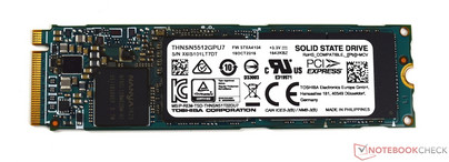 M.2-SSD van Toshiba