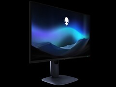 Zijwaartse hoek van de Alienware AW2725Q 4K OLED-monitor (Beeldbron: Alienware)