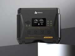Het AlphaESS BlackBee 2000 power station kan 15 apparaten tegelijkertijd opladen. (Afbeelding bron: AlphaESS)