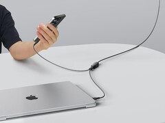 De Anker 2-in-1 USB-C naar USB-C kabellengte kan worden aangepast. (Afbeeldingsbron: Anker)